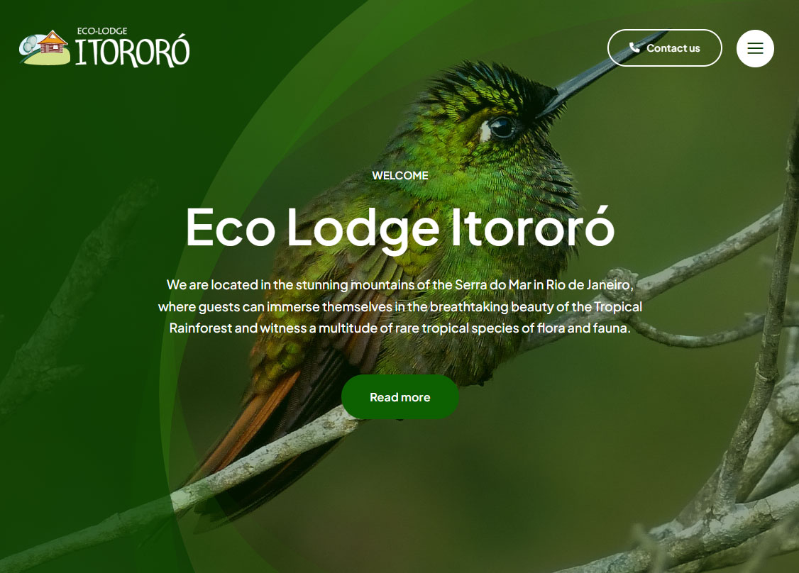 Eco Lodge Itororo New Website